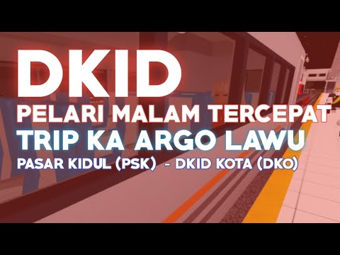 DKID - Naik Kereta Raja Super Ngebut gak sampai Sejam ,KA Argo Lawu Eksekutif