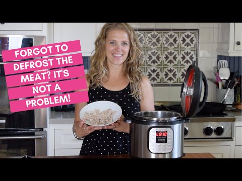 How to Cook Frozen Meat in the Instant Pot