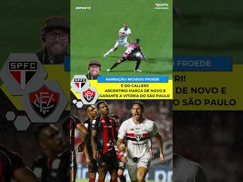 É DO CALLERI! ARGENTINO MARCA DE NOVO E GARANTE A VITÓRIA DO SÃO PAULO