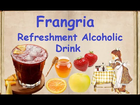 Frangria - Refreshment Alcoholic Drink / Book of recipes / Bon Appetit