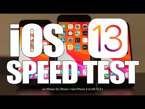 Does iOS 13 Make your iPhone faster? iOS 13 Final vs iOS 12.4.1 Speed Test