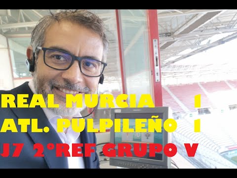 REAL MURCIA 1 - 1 ATLÉTICO PULPILEÑO J7 2ºREF GRUPO V 21/22