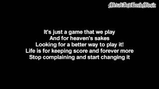 Falling In Reverse - Game Over | Lyrics on screen | HD