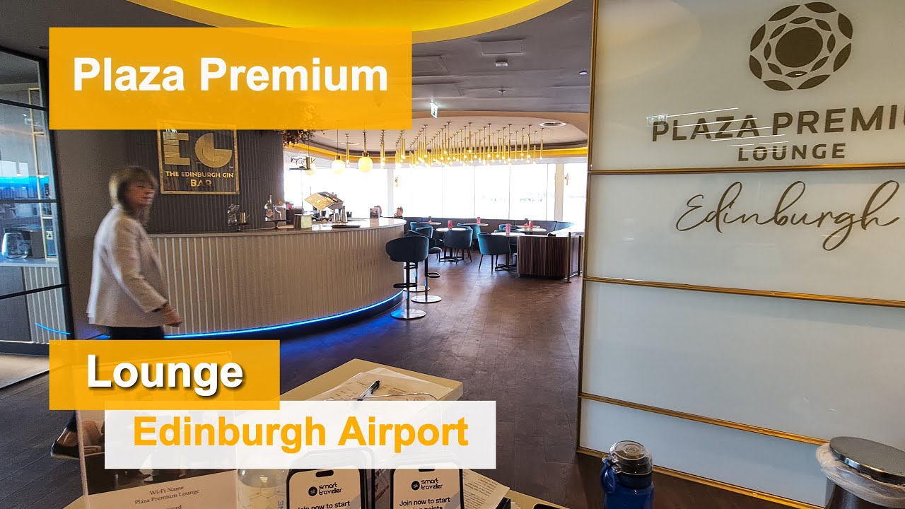 edinburgh airport lounge video