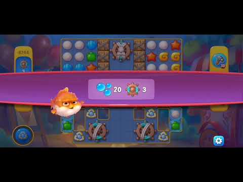 Fishdom 6744 Hard Level - NO 💣🧨💥