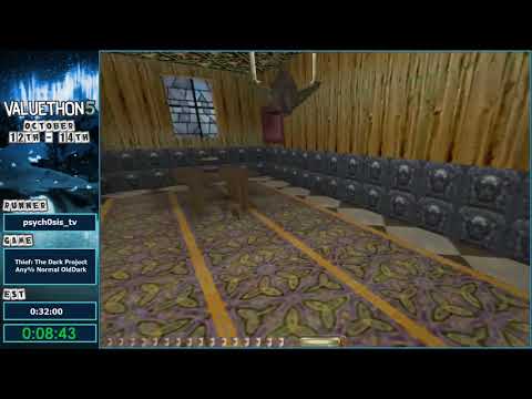 Valuethon 5 - Thief: The Dark Project Any% Normal OldDark Speedrun by psych0sis_tv
