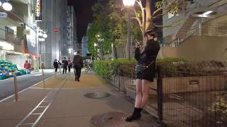 Night Walk in Tokyo, Relaxing Walking in Japan, Shinjuku Kabukicho 大久保公園・新宿歌舞伎町をお散歩！ラブホテル街！