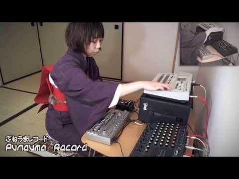 Japanese Techno Girl Love TB-303 & TR-707 & RE-201