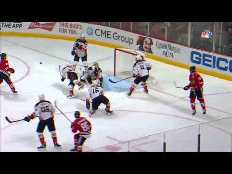 Vermette scores  double OT winner @ Blackhawks