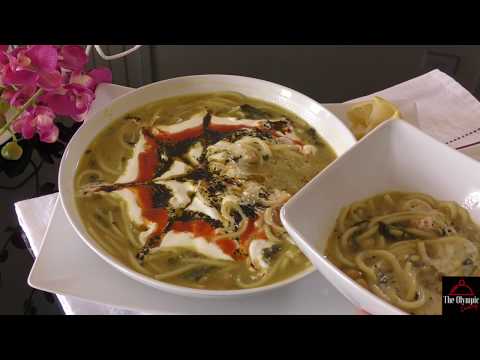 Afghan Veggie Noddles Soup - Simple Afghani Aush - Quick and Easy Noodles Soup - Aush Recipe
