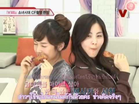 [Thai Subs] 081128 SNSD - Making Goobne CF [Dance Battle]