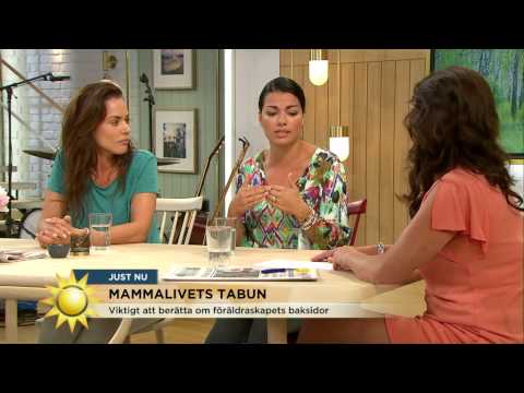 Tilde Fröling & Carin Da Silva om mammalivets tabun "Hade två plommon där bak" - Nyhetsmorgon (TV4)