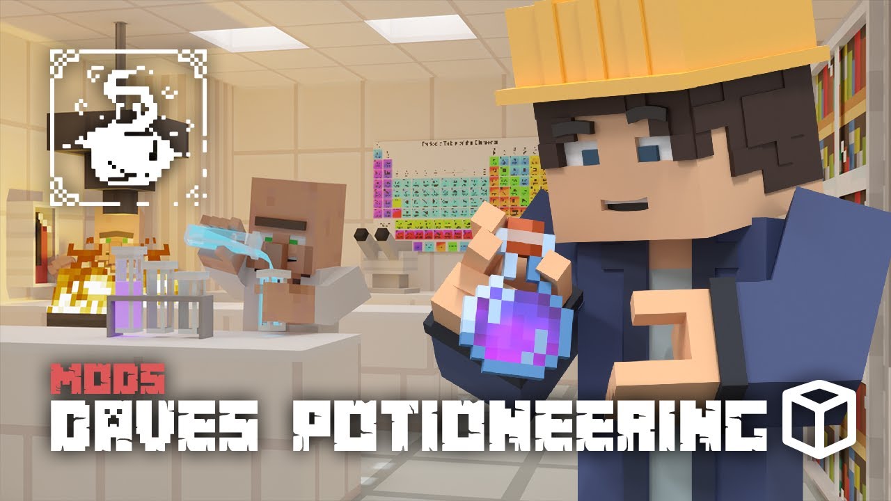 How to Install and Use Dave’s Potioneering Minecraft Mod