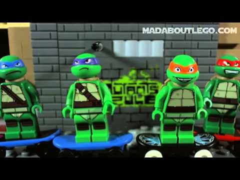Vidéo LEGO Tortues Ninja 79103 : L'attaque du repaire des tortues