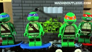 LEGO Turtles Атака на базу черепашек (79103) - відео 1