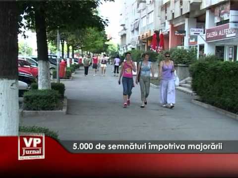 5.000 de semnături împotriva majorării taxelor