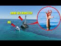 I Caught The Hand Sea Monster In Real Life We Barely Survived