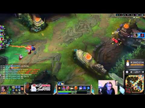 Bjergsen - Twisted Fate vs Diana Mid - League of Legends
