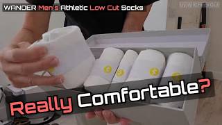 Best Thick Athletic Ankle Socks? WANDER Men's Low Cut Socks Review