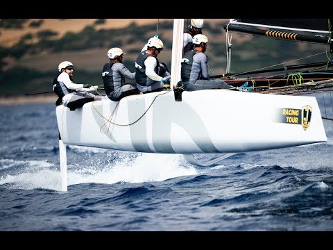 GC32 Villasimius Cup Day 1 - French and Swiss bullets on opening 25 knot day