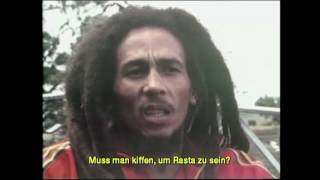 BOB MARLEY interview - Rastas, Cannabis &amp; Politics