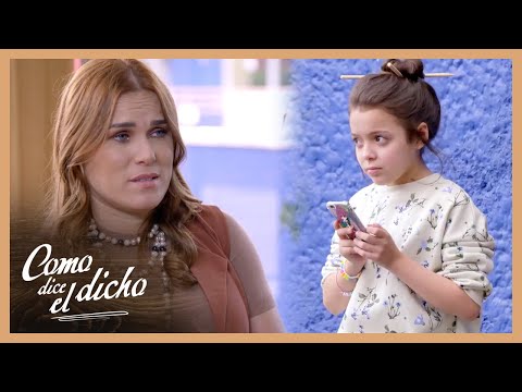 Vicky es adicta al celular y esto le preocupa a su mamá | Como dice el dicho 1/4 | Coser y cantar