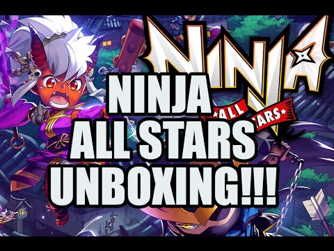 Ninja All Stars Unboxing