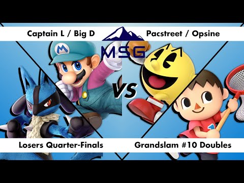 HB | Captain L / Big D VS Pacstreet / SHZ | Opsine, Losers Quarter-Finals, Grandslam #10 Doubles
