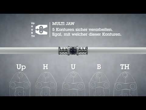 Wavin Tigris K5/M5 - Passend für mehrere Pressbackenkonturen: U, Up, TH, B, H | Wavin