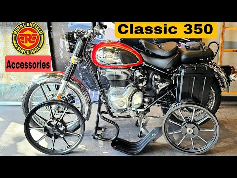 2023 Royal Enfield classic 350 | All Company Accessories List and Price
