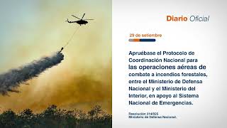 Hoy en el Diario Oficial • 29 de setiembre 2025