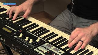 Video thumbnail for Hammond SK1-88 Portable Piano/Organ Demo at GearFest '13 - Sweetwater Sound by Sweetwater