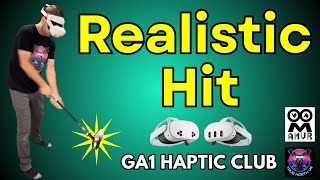 Feel Your Swing! - AMVR GA1 Haptic Golf Club for Meta Quest 3 & 3s - Unboxing, Assembly, Review