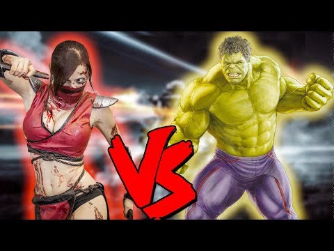 Skarlet Vs Hulk Army - Epic Battle - Mortal Kombat Costume Skin Mod