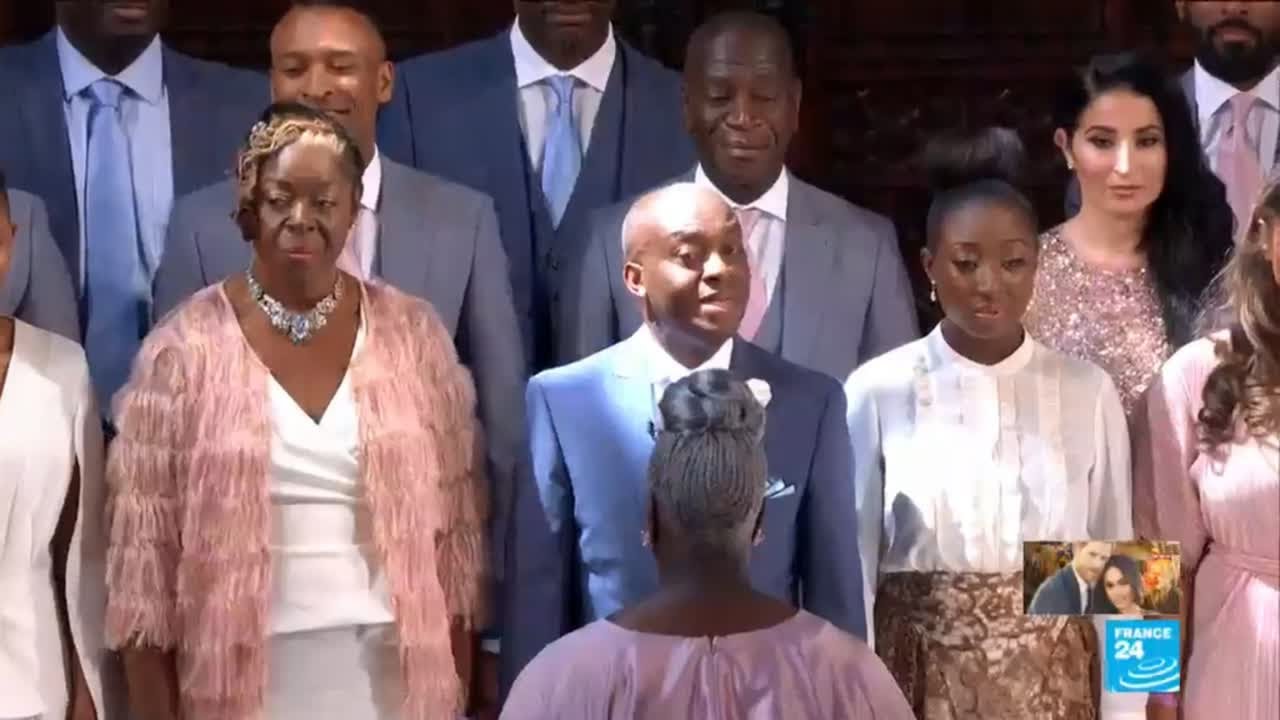 UK Royal Wedding: Gospel Choir sings "Stand by Me" thumnail