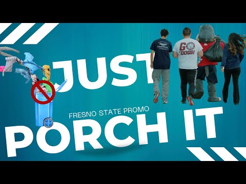 Just Porch It Fresno State Promo Commercial