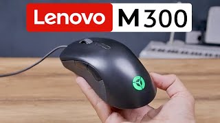 Lenovo Legion M300s, Gaming Mouse, Wired, RGB, Black