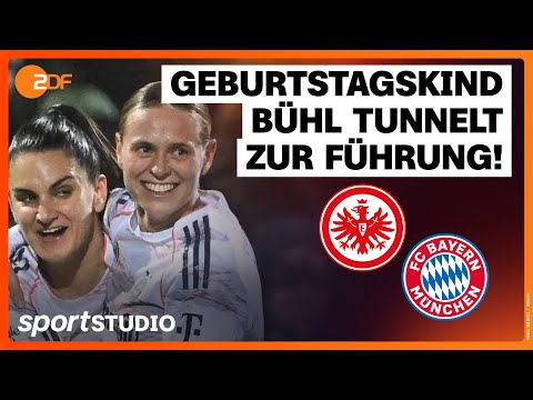 Eintracht Frankfurt – FC Bayern München | Frauen-Bundesliga, 12. Spieltag 2025/26 | sportstudio