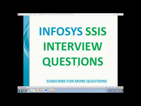 Infosys ssis interview questions