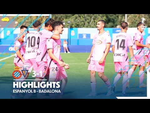 ⚽️ RESUM | Espanyol B 3 - Badalona 1