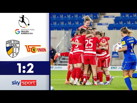 Entscheidung in der Schlussminute! | FC Carl Zeiss Jena - 1. FC Union Berlin | Frauen-Bundesliga