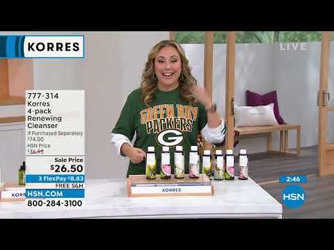 HSN | KORRES Beauty  - All On Free Shipping 09.06.2022 - 06 PM