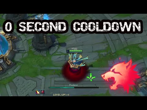 0 Second Cooldown Predator Rune - League of Legends