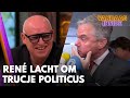 René lacht om trucje van politicus om vraag te ontwijken: 'Dit kan echt niet!' | VANDAAG INSIDE