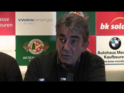 Pressekonferenz ESVK vs Lausitz am 20.12.2013 (Wir sind Kaufbeuren)