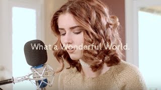 WHAT A WONDERFUL WORLD. - Louie Armstrong Cover by Abby Ward