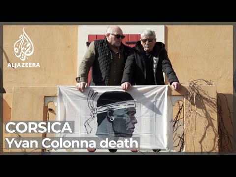 Corsica: Hundreds mourn the death of nationalist Yvan Colonna