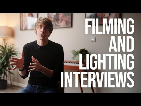 A Simple Approach to Filming and Lighting Better Interviews