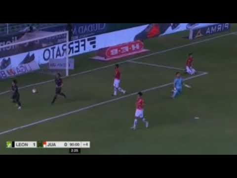 Leon vs juarez 2-0 gol de victor davila 2021