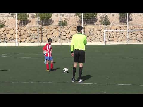 E.F. Totana vs Rincón de Seca benjamín, primera parte. Murcia bases
